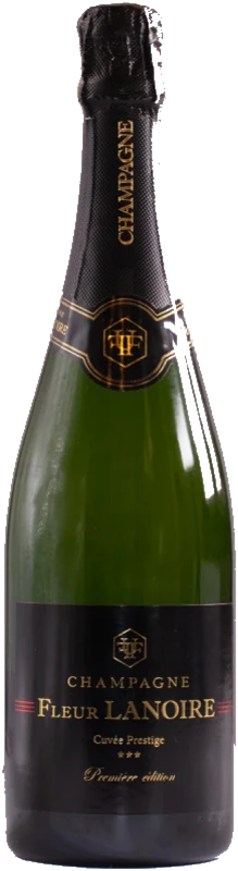 Bottle of Champagne Fleur Lanoire Cuvée Prestige Première Édition